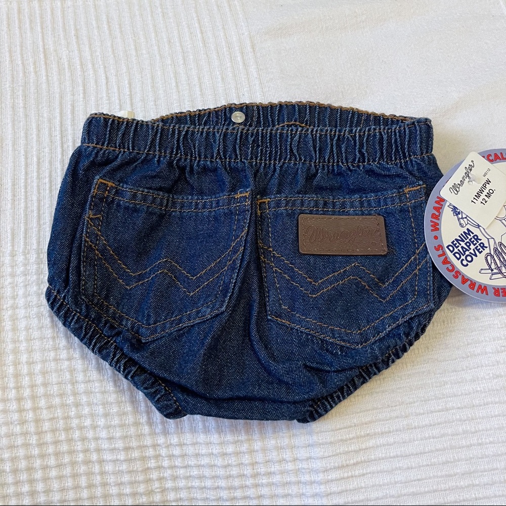NWT Wrangler Jeans Baby Denim Bloomer Shorts